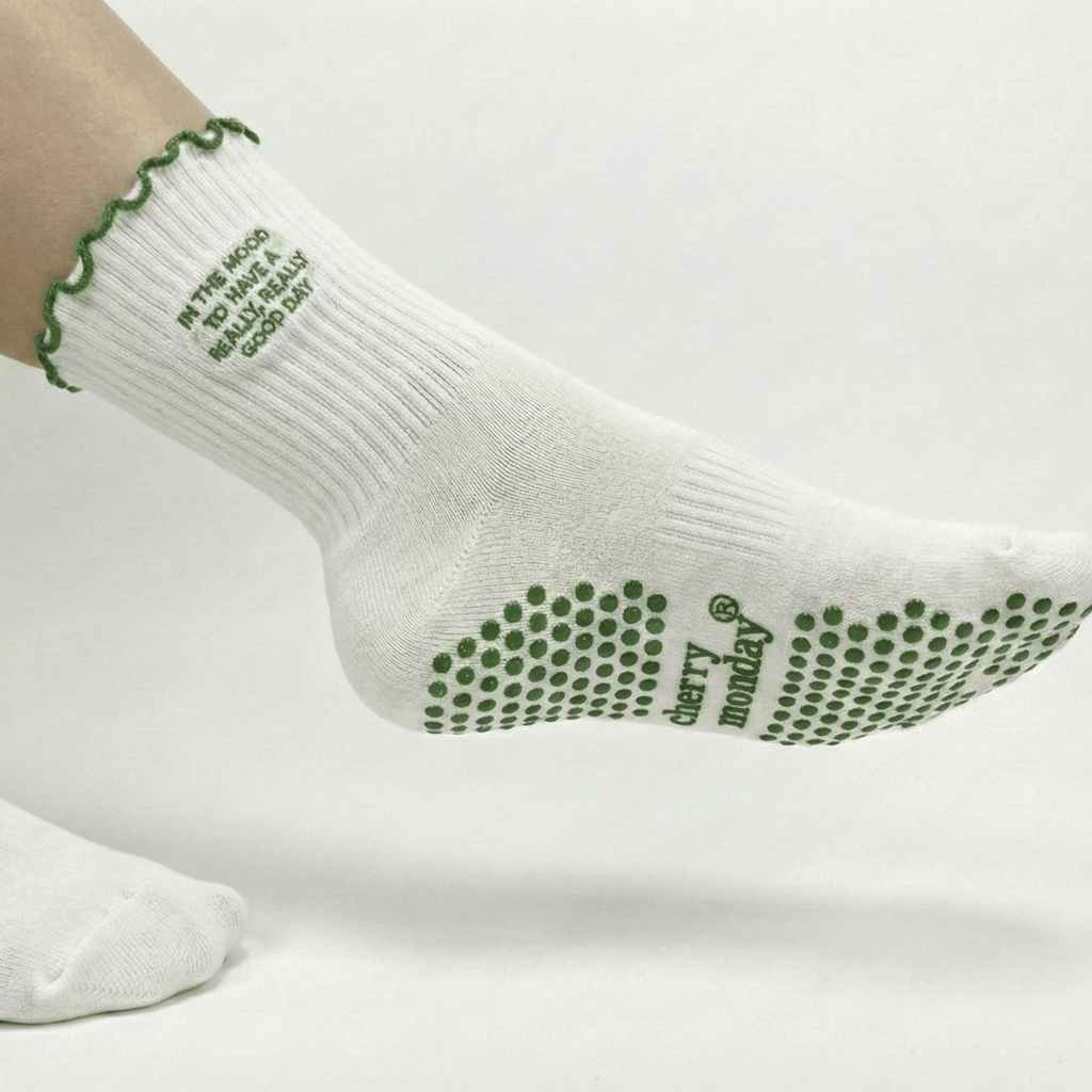 Mood Seeker - Calcetines Antiderrapantes para Yoga, Pilates y Barre