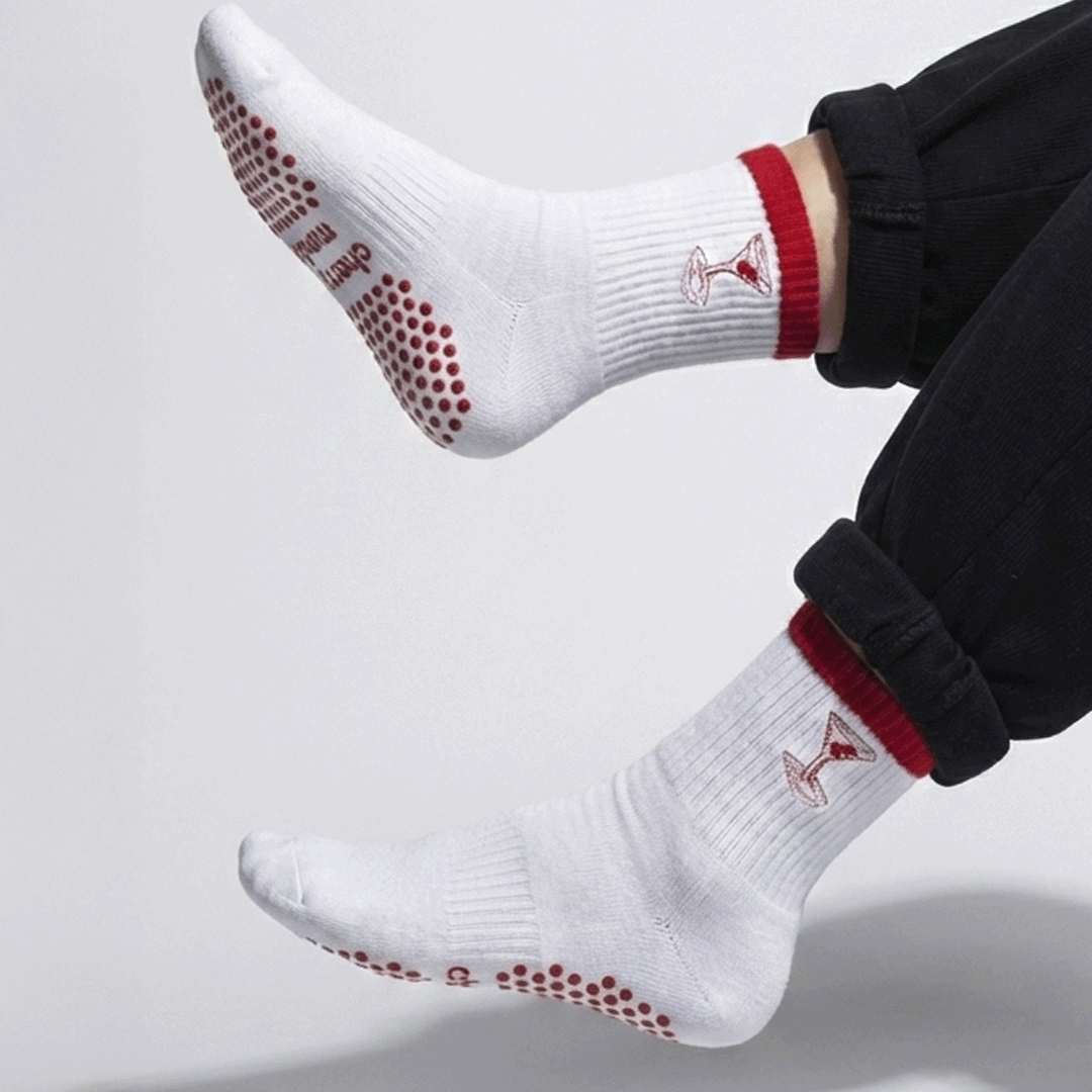 The Dirty Sock - Calcetines Antideslizantes para Yoga, Pilates y Barre
