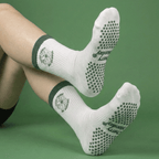 The Green Sock - Calcetines Antiderrapantes para Yoga, Pilates y Barre